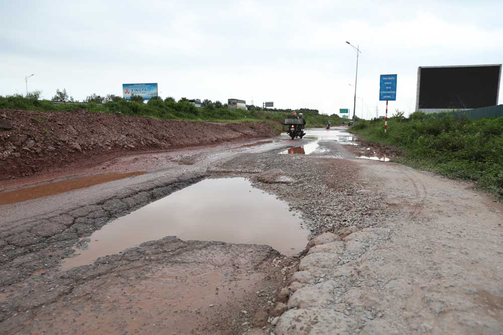 Đường gom cao tốc Hà Nội - Bắc Giang, giao thông, tai nạn