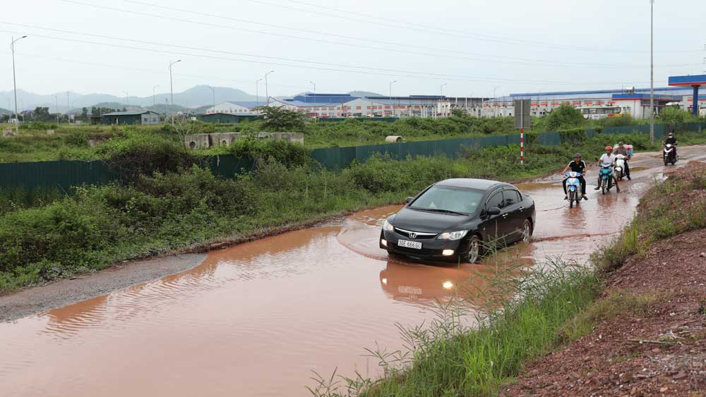 Đường gom cao tốc Hà Nội - Bắc Giang, giao thông, tai nạn