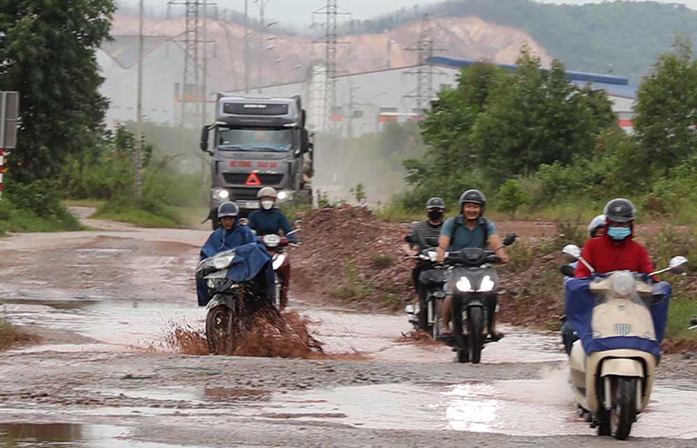 Đường gom cao tốc Hà Nội - Bắc Giang, giao thông, tai nạn