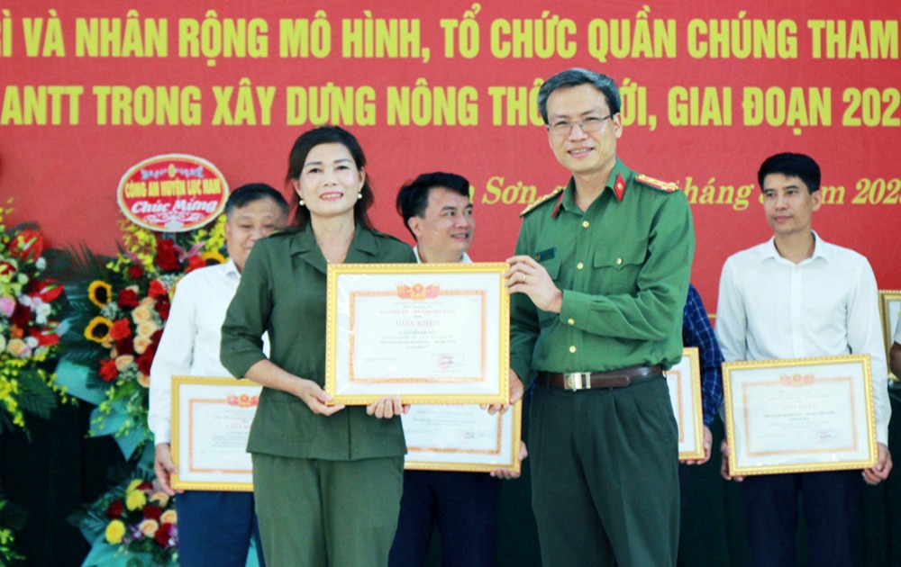 Bắc Giang, Công an tỉnh Bắc Giang, ngày hội toàn dân bảo vệ an ninh tổ quốc