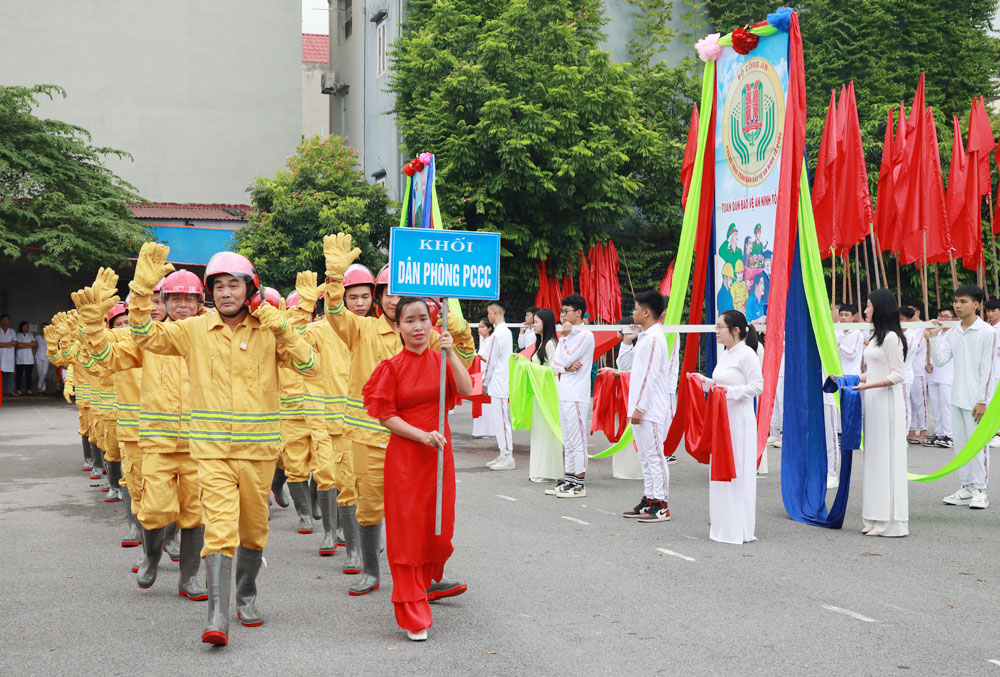 Bắc Giang, TP Bắc Giang, ngày hội, toàn dân bảo vệ an ninh tổ quốc