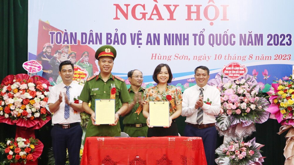 Hiệp Hòa, an ninh Tổ quốc, ngày hội,