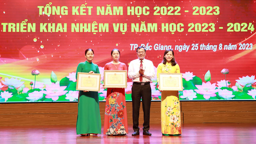 Bắc Giang, thành phố bắc giang, tổng kết năm học