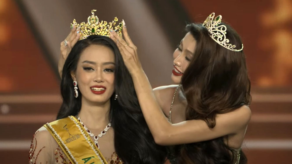 tin tức Bắc Giang, hoa hậu hòa bình 2023, á hậu 1 miss grand 2023, miss grand, người đẹp, Bùi Khánh Linh