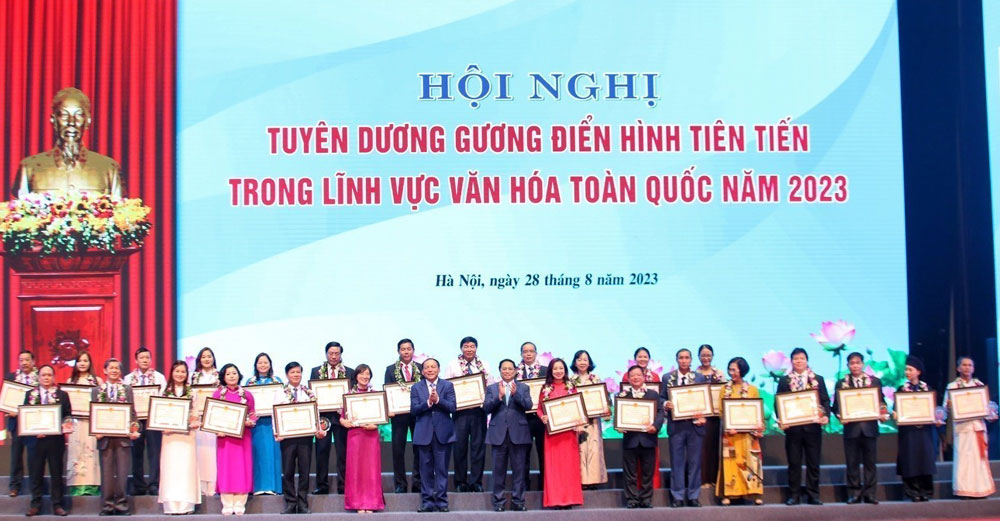 điển hình tiên tiến, văn hóa toàn quốc., bắc giang, Bộ Văn hóa, Thể thao và Du lịch, Hà Nội, yên dũng