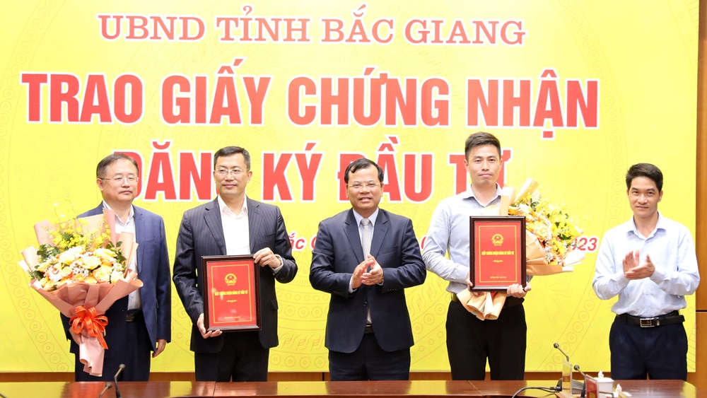 tin tức bắc giang, bắc giang,  thu hút các nhà đầu tư, kết nối với doanh nghiệp, đầu tư kinh doanh hạ tầng, dự án vốn đầu tư trong nước,  vốn đầu tư trực tiếp nước ngoài, sản xuất công nghiệp