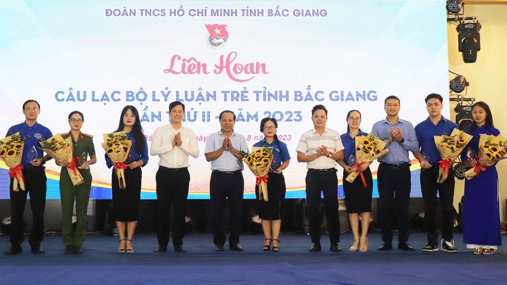 tin tức bắc giang, tỉnh đoàn, liên hoan, câu lạc bộ lý luận trẻ