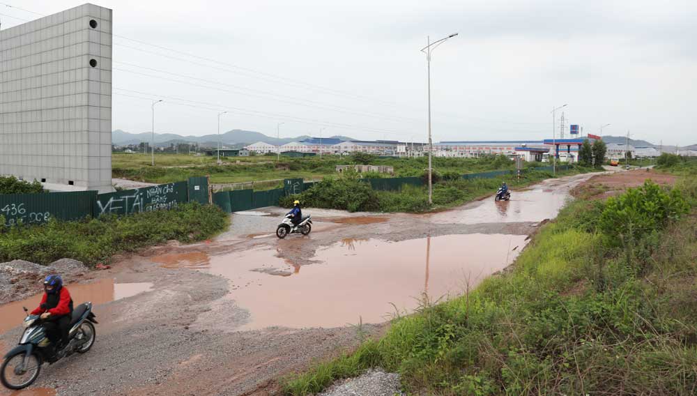 Đường gom cao tốc Hà Nội - Bắc Giang, giao thông, tai nạn