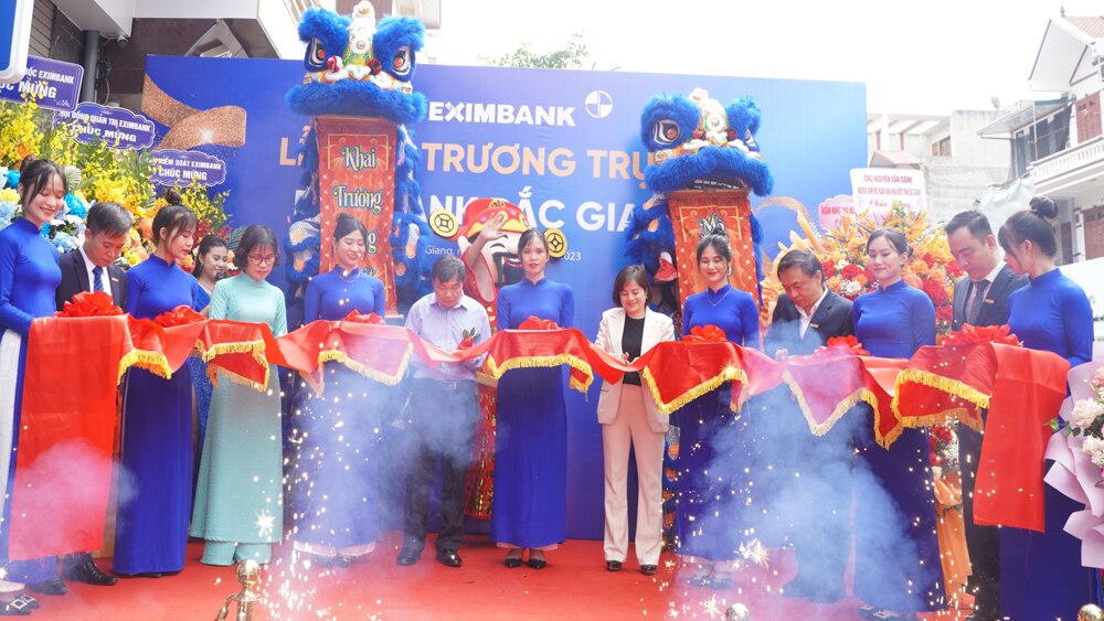 Bắc Giang, khai trương, Eximbank, ngân hàng