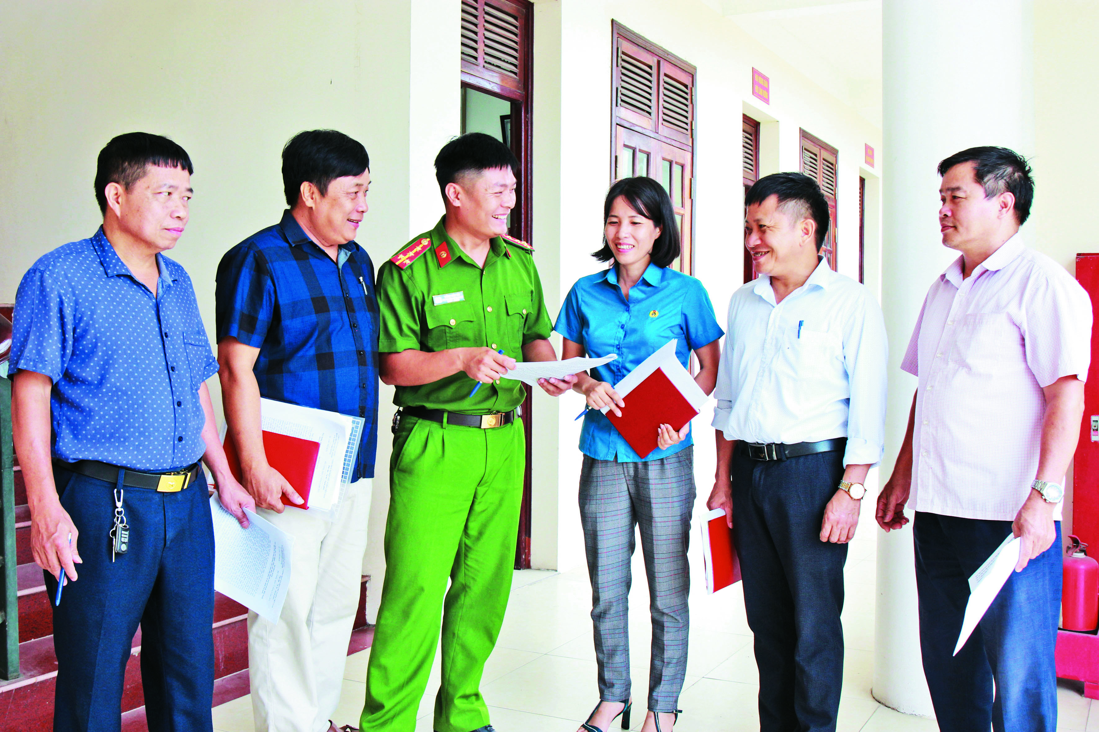 Công an bắc giang, công an xã mỹ thái, an ninh trật tự, tin tức bắc giang