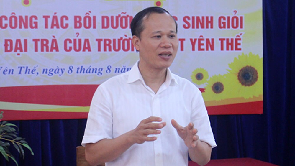 Trường THPT Yên Thế, bồi dưỡng học sinh giỏi, học sinh đại trà, xếp thứ Nhất