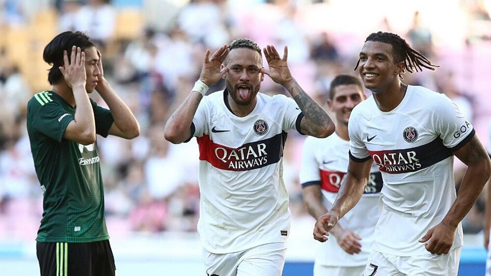 Neymar,Hàn Quốc,Paris Saint-Germain