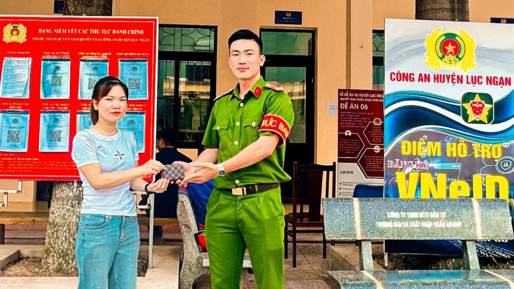 tin tức bắc giang,công an bắc giang, tin tức lục ngạn, nhặt được của rơi trả lại người mất, chủ sở hữu tài sản, căn cước công dân, công an huyện lục ngạn