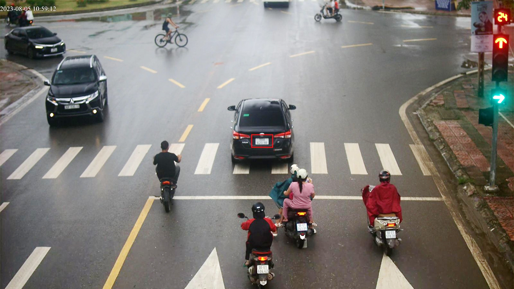 Bắc Giang, hệ thống camera, giám sát, giao thông, Công an tỉnh Bắc Giang,  Công an huyện Lục Ngạn, vi phạm trật tự an toàn giao thông