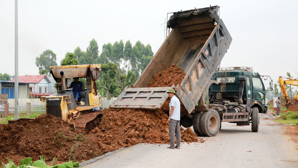 Bắc Giang, cưỡng chế thu hồi đất, thành phố bắc giang, khu dân cư