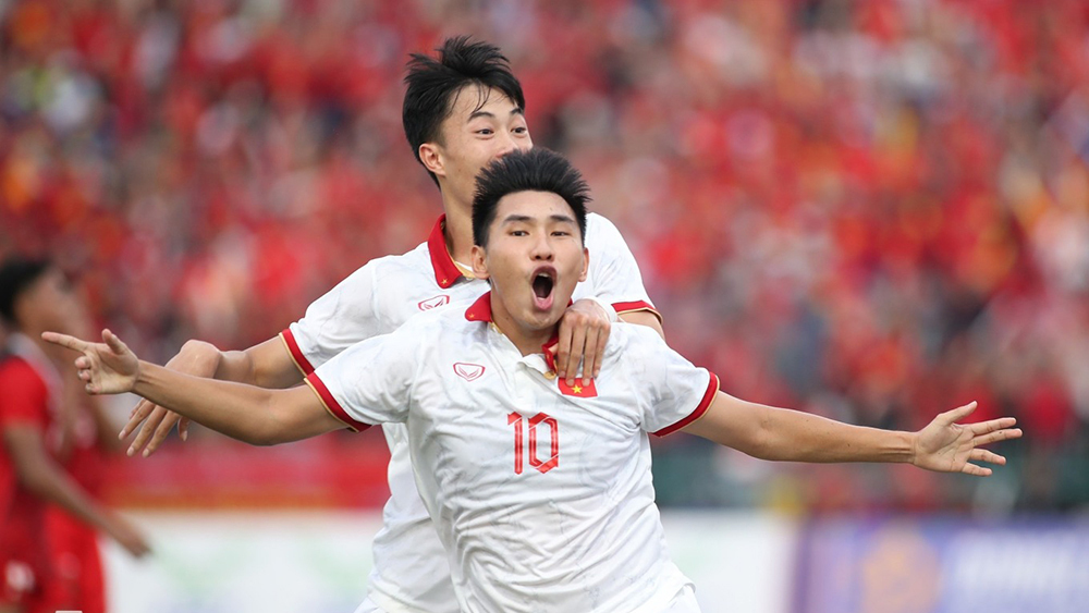 U23 Việt Nam,U23 Indonesia,HLV Hoàng Anh Tuấn,HLV Shin Tae-yong,U23 Đông Nam Á