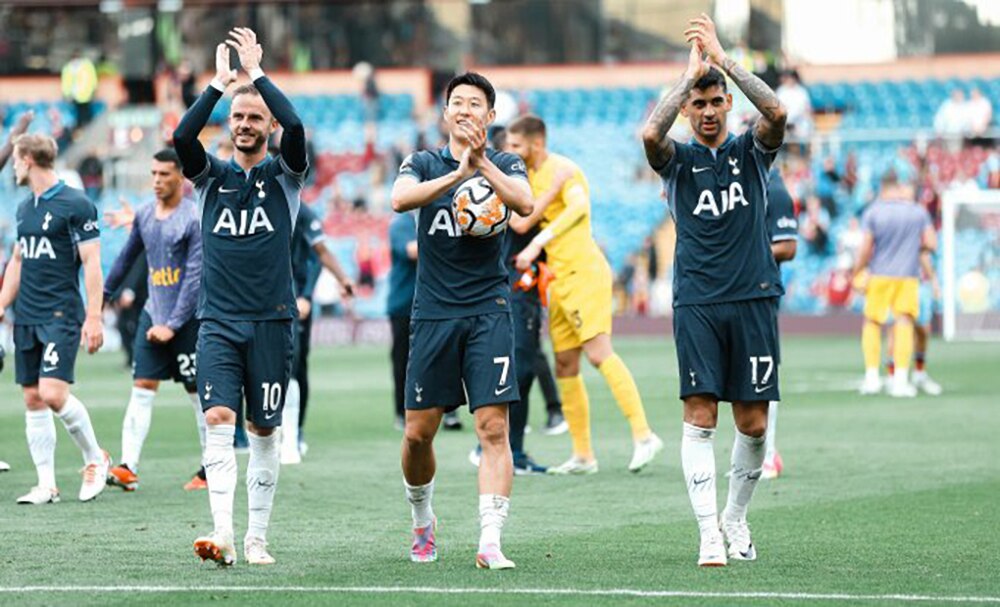 TottenhamBurnley,Didier Drogba,Ngoại hạng Anh,Cristiano Ronaldo,Tottenham Hotspur,Son Heung-min