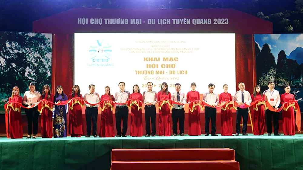 Khai mạc, Hội chợ thương mại-du lịch, Tuyên Quang, xúc tiến thương mại, Qua những miền di sản Việt Bắc, Lễ hội Thành Tuyên