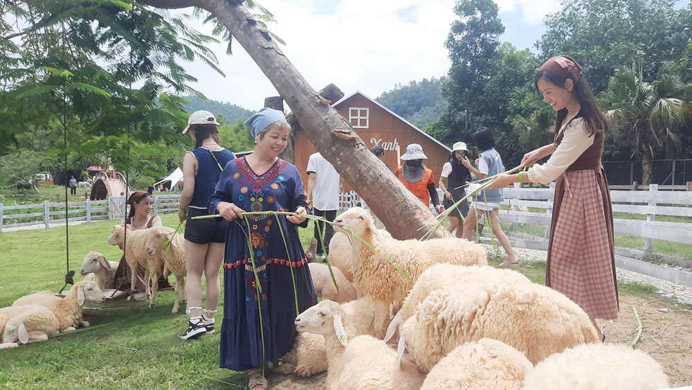 bản ven, xã xuân lương, du khách, trải nghiệm, tham quan,yên thế, điểm du lịch cộng đồng bản ven, ngày quốc khánh 2-9