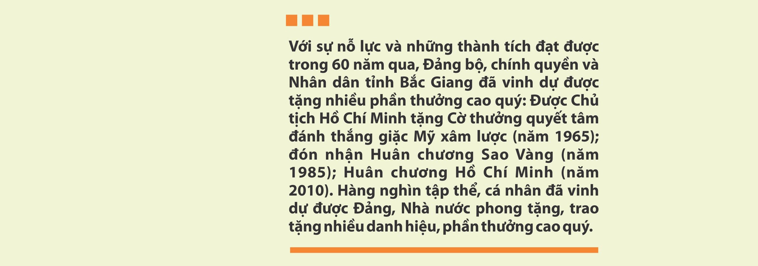 Khắc ghi lời Bác dạy, quyết tâm,Bắc Giang thành tỉnh giàu mạnh, bác hồ về thăm bắc giang