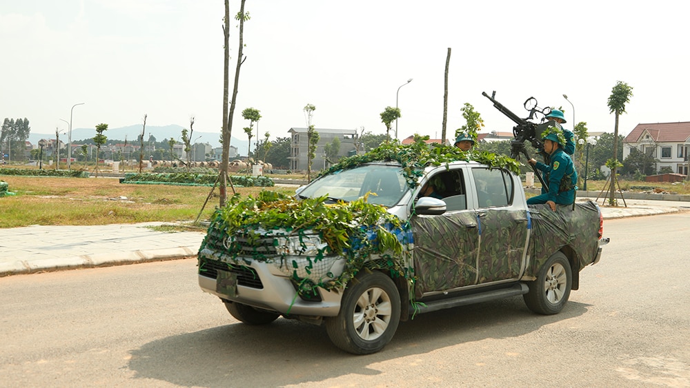 bắc giang, quân khu 1, diễn tập khu vực phòng thủ