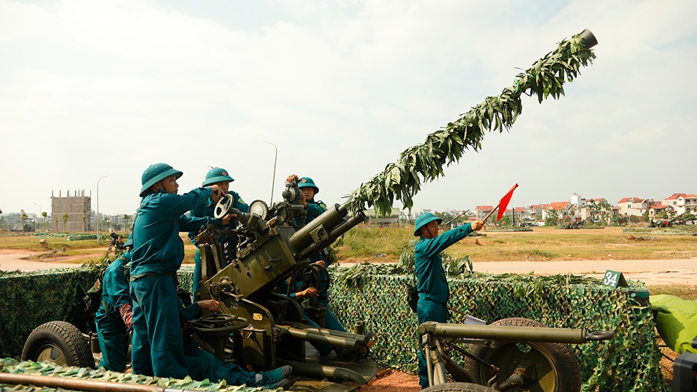 bắc giang, quân khu 1, diễn tập khu vực phòng thủ