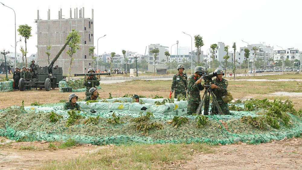 bắc giang, quân khu 1, diễn tập khu vực phòng thủ