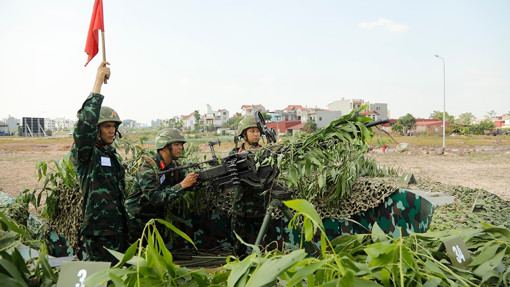 bắc giang, quân khu 1, diễn tập khu vực phòng thủ