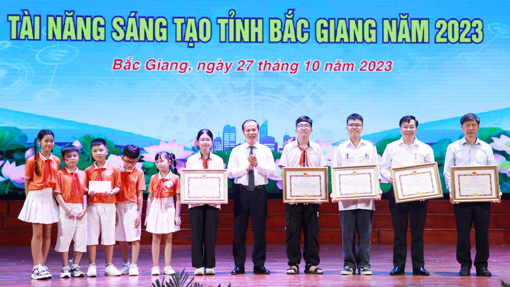 Bắc Giang, sáng tạo, kho học, cuộc thi sáng tạo, thanh thiếu niên