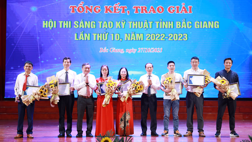 Bắc Giang, sáng tạo, kho học, cuộc thi sáng tạo, thanh thiếu niên