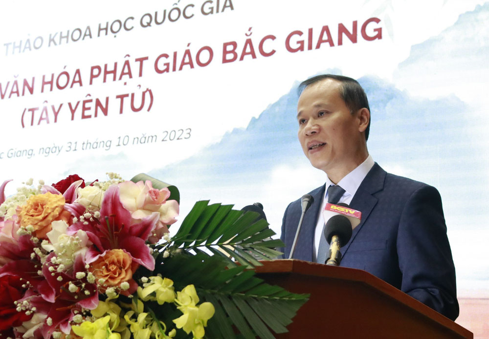 hội thảo, không gian văn hóa phật giáo, Trúc Lâm, Tây Yên Tử, bắc giang, giáo sư, tiến sĩ, di sản, du lịch