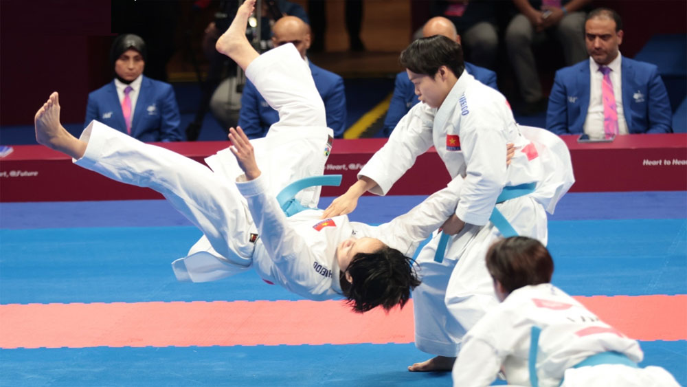 ASIAD 2023, Karate, giành HCV , Thể thao Việt Nam