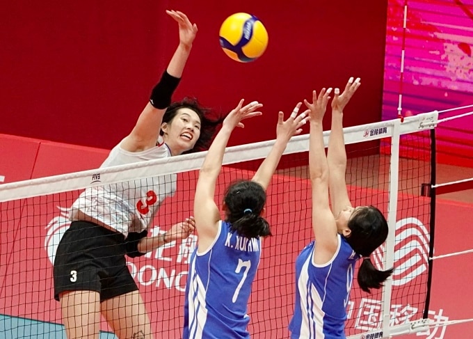 Asiad 19, Bóng chuyền nữ Việt Nam, bóng chuyền nữ Asiad 19