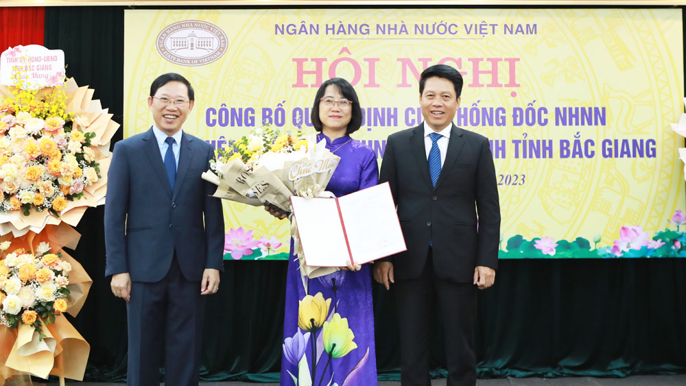 Bắc Giang, bà Lê Thị Hoàng Hà,  Giám đốc, Ngân hàng, Nhà nước, Bắc Giang