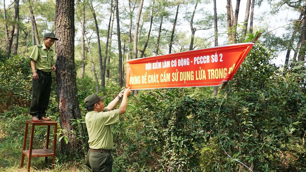 tin tức bắc giang, tỉnh bắc giang, Bắc Giang, triển khai, công tác phòng cháy, chữa cháy rừng, mùa khô, 2023, dự báo, thông tin, cảnh báo cháy rừng xây dựng lực lượng phòng cháy