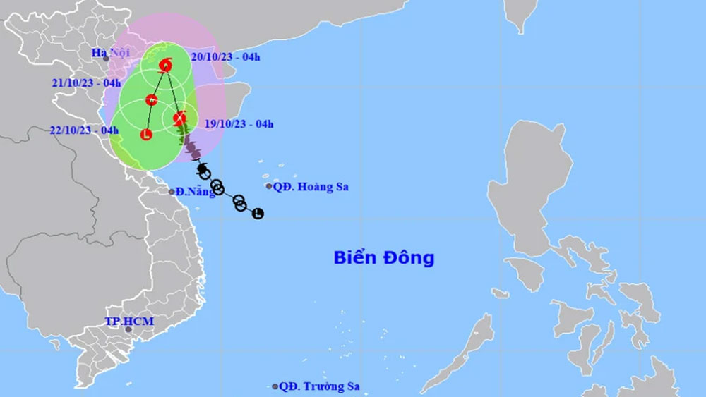 Bão số 5, diễn biến phức tạp, dự báo bão số 5