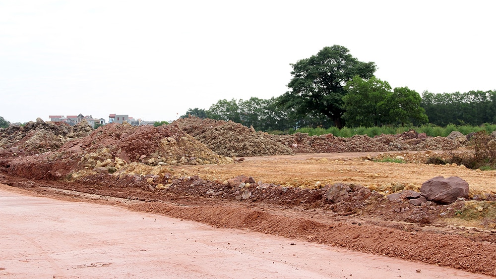 tin tức bắc giang, tỉnh bắc giang, giải phóng mặt bằng, điều chỉnh cục bộ, đổi đất, hạ tầng kỹ thuật, quy hoạch chi tiết,  đất cây xanh, xây dựng, khu số 3, khu phía Bắc, thuộc khu đô thị, phía tây nam, thành phố Bắc Giang