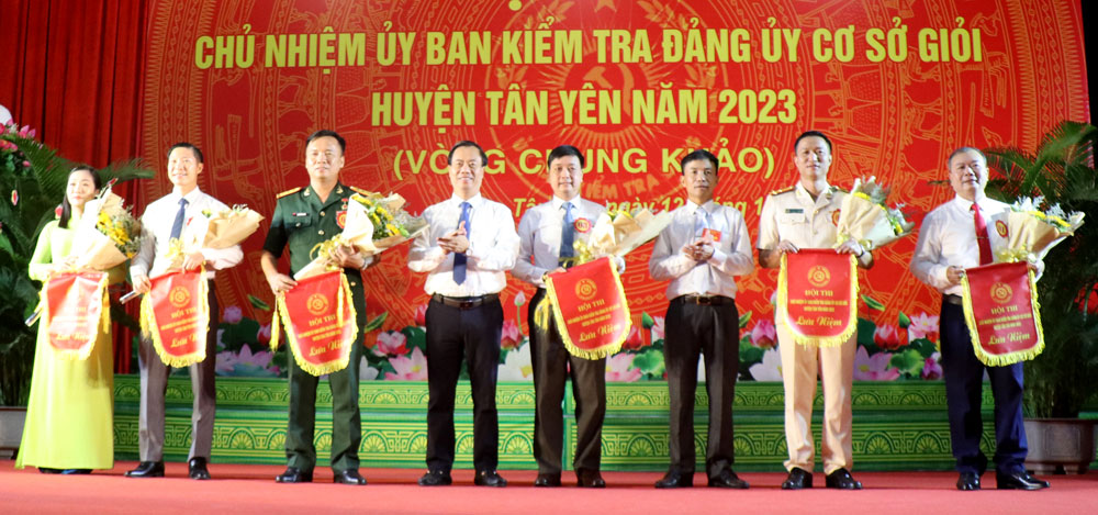 Huyện ủy Tân Yên, Thi chủ nhiệm ủy ban kiểm tra đảng ủy, Tân Yên, Bắc Giang