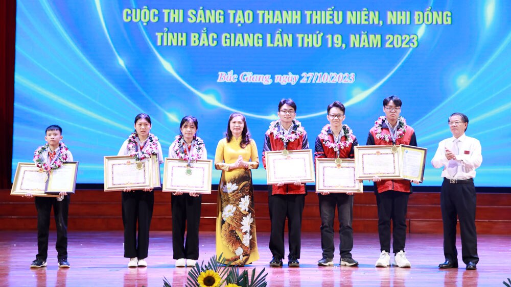 Bắc Giang, sáng tạo, kho học, cuộc thi sáng tạo, thanh thiếu niên