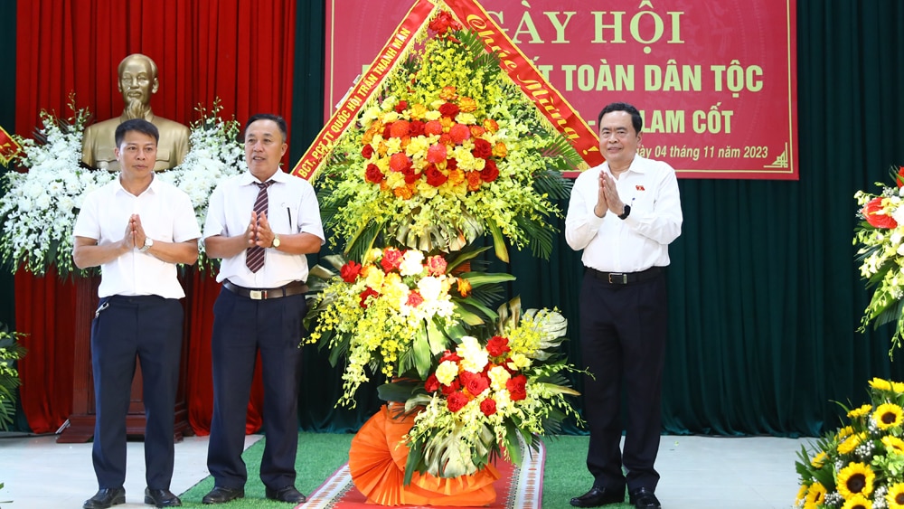 Bắc Giang, Phó Chủ tịch Quốc hội, Trần Thanh Mẫn, Bí thư Tỉnh ủy Dương Văn Thái, ngày hội đoàn kết