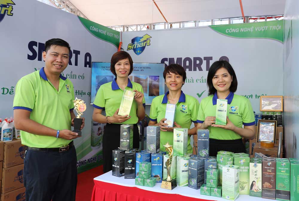 Techfest Bắc Giang 2023, không gian trưng bày các sản phẩm khởi nghiệp, đổi mới sáng tạo, khởi nghiệp, công nghệ