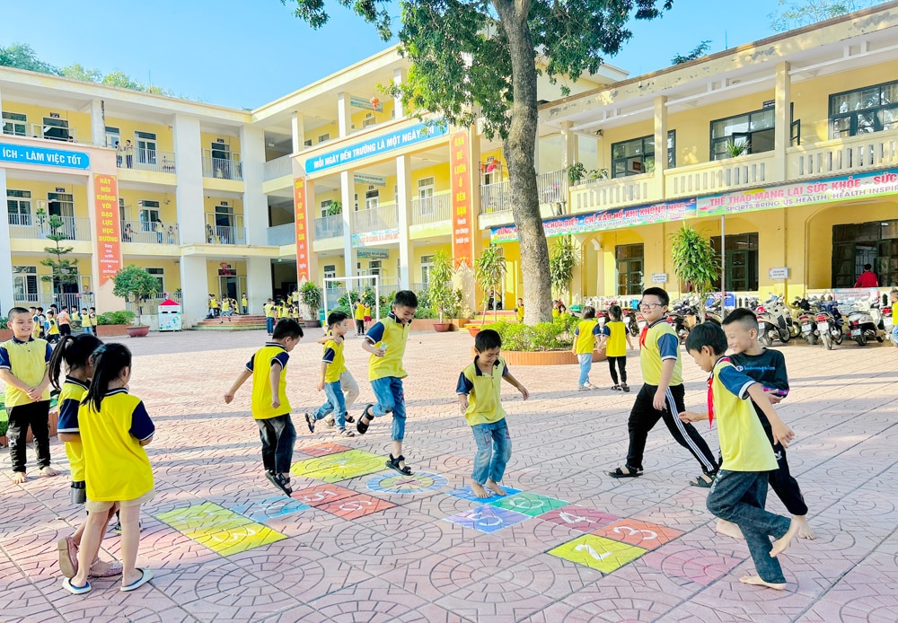 tin tức bắc giang, bắc giang, Song Mai, Trường THCS Song Mai, vùng quê hiếu học, trọng tài, truyền thống hiếu học, khuyến học, khuyến tài, Trường Tiểu học