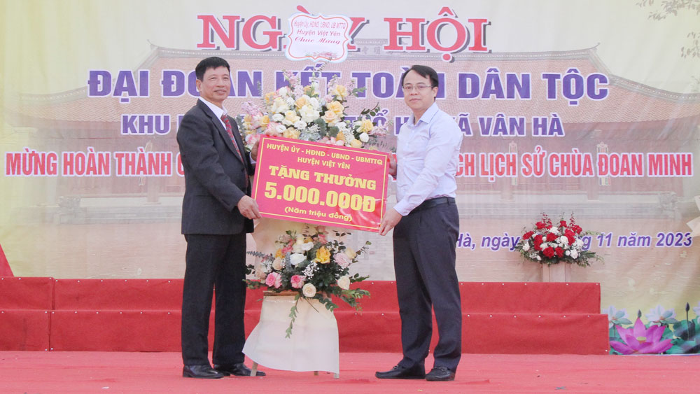 bắc giang, ngày hội, đoàn kết, toàn dân, Việt Yên, Thổ Hà