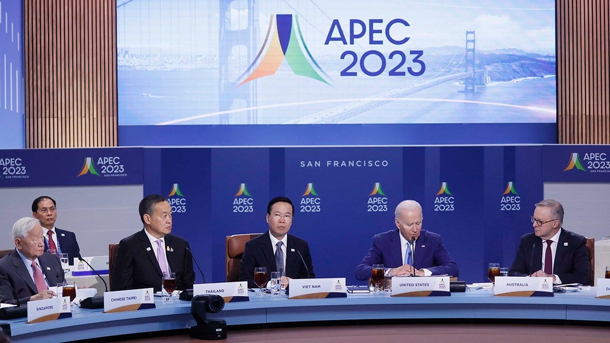 Bí thư Tỉnh ủy Dương Văn Thái, Bí thư Dương Văn Thái, Hoa Kỳ, Tuần lễ cấp cao APEC 2023