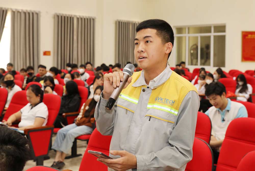 Tọa đàm, khoa học và công nghệ, Trường Cao đẳng Công nghệ Việt - Hàn Bắc Giang, học sinh, sinh viên, giáo dục, đào tạo