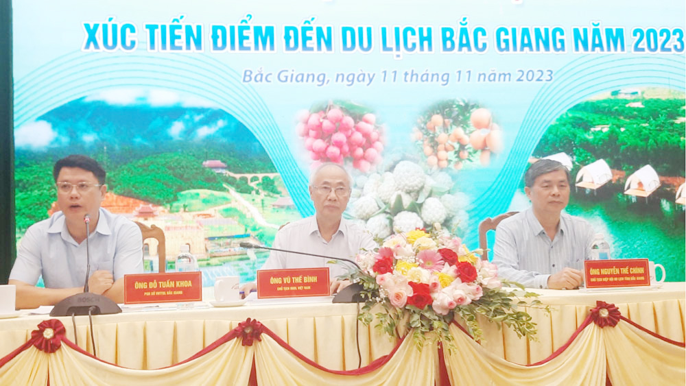 du lịch, bắc giang, hội nghị, xúc tiến, phát triển du lịch, sản phẩm du lịch, liên kết