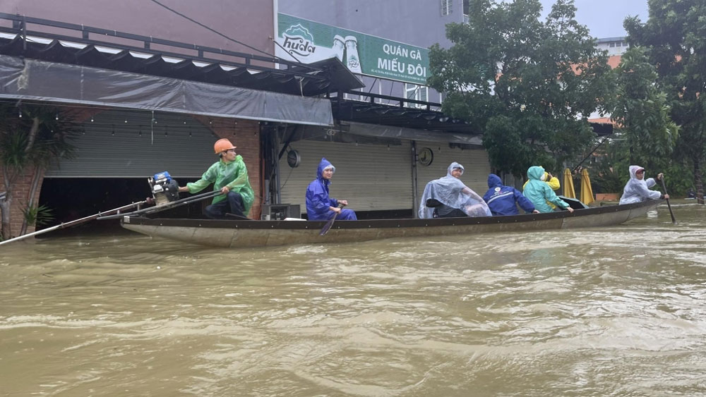 Hai người chết, ba người mất tích, mưa lũ