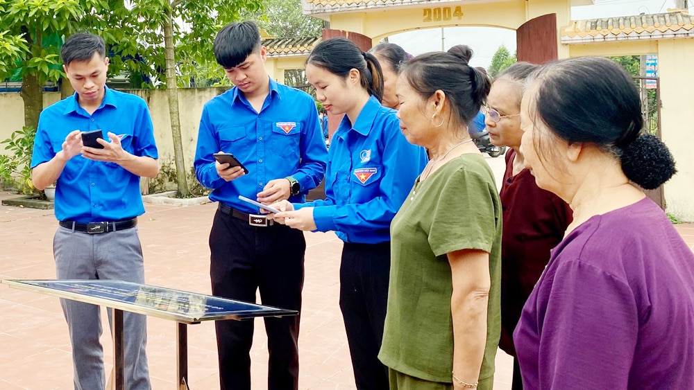 tin tức bắc giang, bắc giang, đoàn viên, thanh niên, cán bộ đoàn cơ sở, tinh thần xung kích, phong trào thanh thiếu nhi, khu dân cư , Đoàn Thanh niên xã