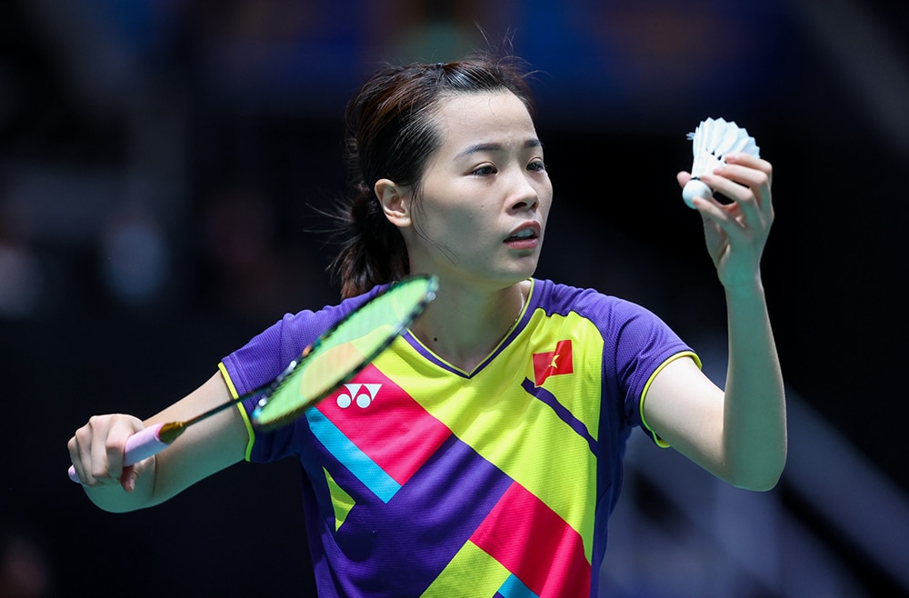 Nguyễn Thuỳ Linh,Cầu lông,Trung Quốc Masters 2023,Kim Ga-eun