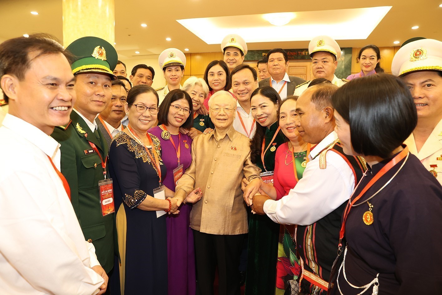 Tổng Bí thư Nguyễn Phú Trọng, gặp mặt, điển hình toàn quốc trong học tập và làm theo Bác